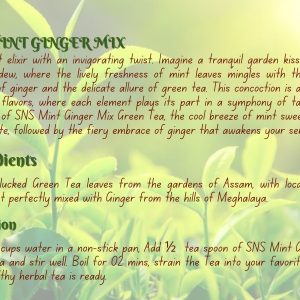 SNS Mint Ginger Mix
